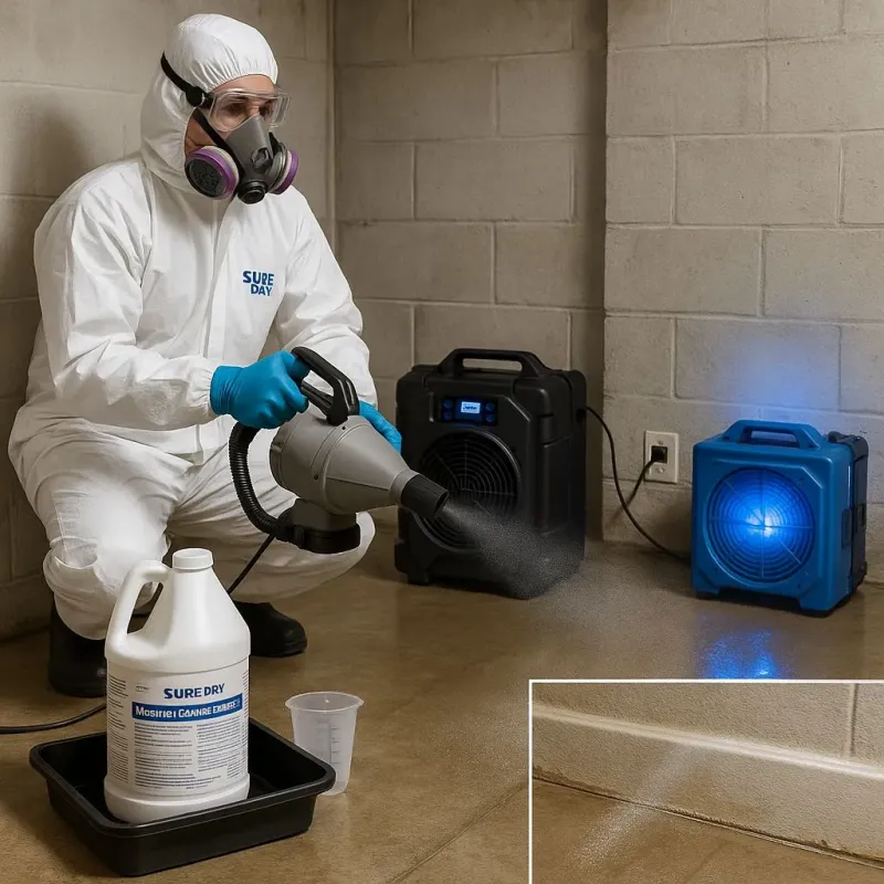 Sanitization and Odor Removal process in Covington, OH