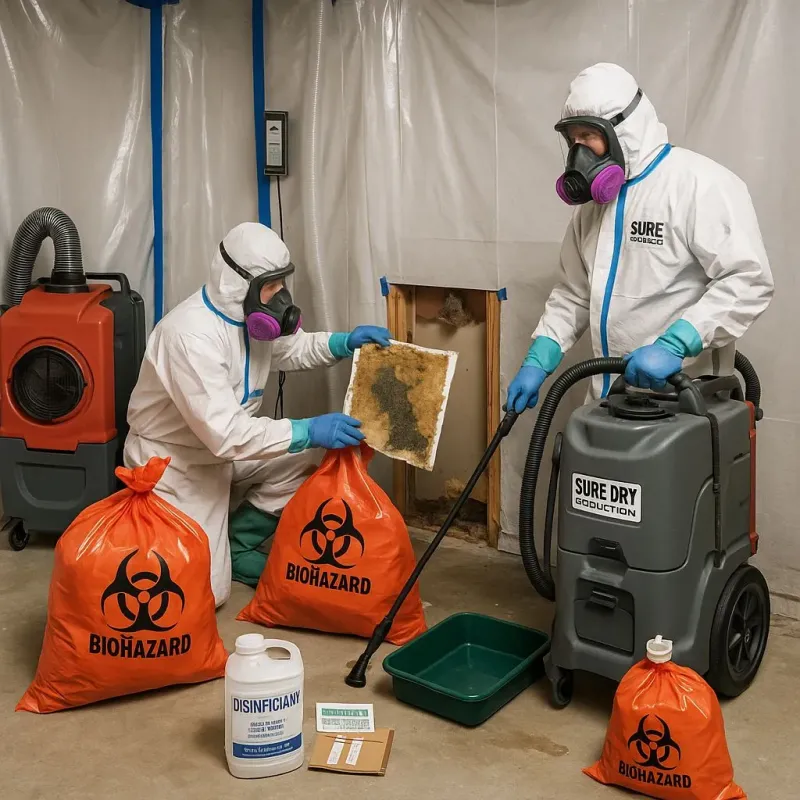 Contaminated Water Handling Protocols process in Covington, OH