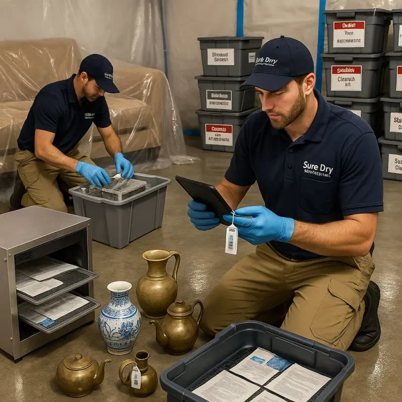 Content Protection and Restoration process in Covington, OH