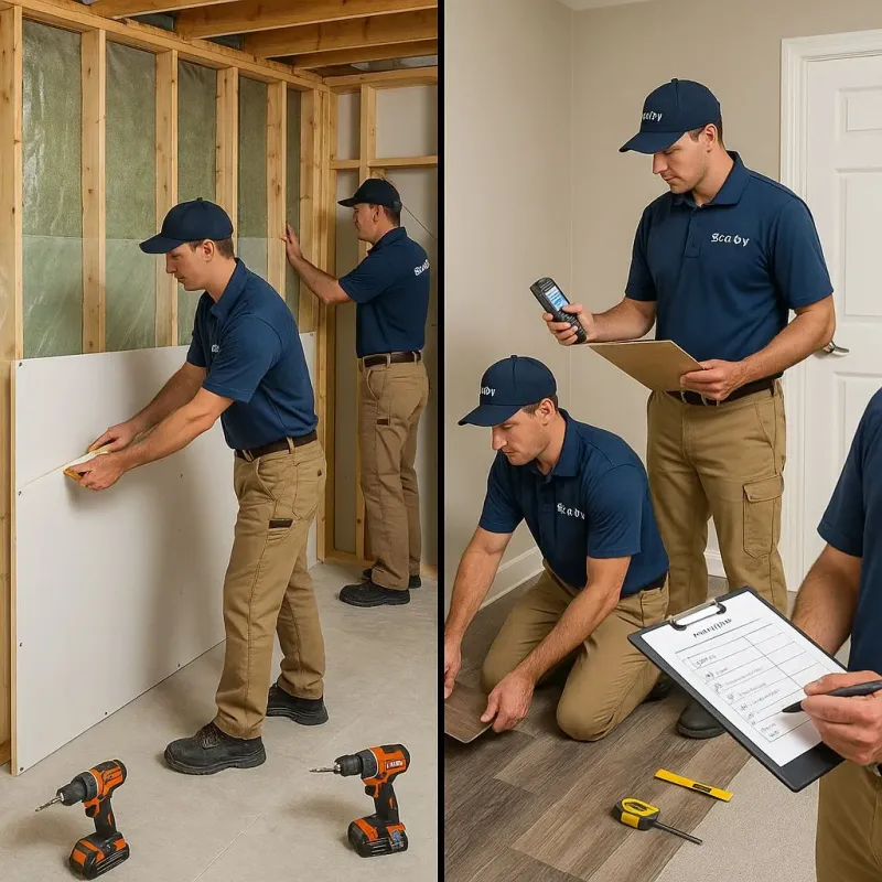 Repairs and Reconstruction process in Covington, OH