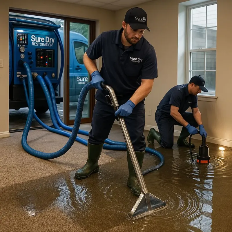 Water Extraction and Removal process in Covington, OH
